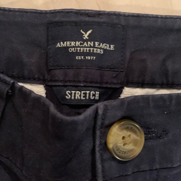 🌼 AEO navy midi shorts size 00 - Picture 5 of 5